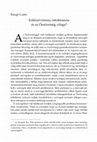 Research paper thumbnail of Exkluzivizmus, intolerancia és az Ószövetség világa