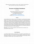 Research paper thumbnail of Resonance and Radical Embodiment