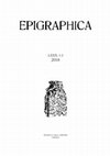 Research paper thumbnail of ANCIENT ROMAN BONE TESSERAE / Le tesserae lusoriae di Siracusa, in Epigraphica 80, 2018, pp. 518-538.