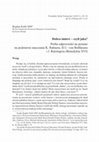 Research paper thumbnail of Dobra śmierć – czyli jaka? Próba odpowiedzi na pytanie na podstawie nauczania K. Rahnera, H.U. von Balthasara i J. Ratzingera (Benedykta XVI)