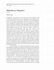 Research paper thumbnail of Bibliothecae (Hispanic)