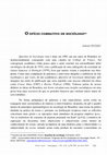 Research paper thumbnail of O OFÍCIO COMBATIVO DE SOCIÓLOGO