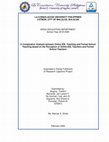 Research paper thumbnail of A Comparative Analysis between Online ESL Teaching and Formal School Teaching based on the Perception of Online ESL Teachers and Formal School Teachers