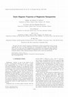 Research paper thumbnail of Static Magnetic Properties of Maghemite Nanoparticles