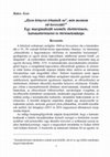 Research paper thumbnail of "Ilyen könyvet írhatnék né', min mentem ott keresztül!" Egy marginalizált személy élettörténete, katonatörténetei és történelemképe