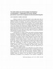 Research paper thumbnail of Une méta-analyse de récits de pratique de formatrices et de formateurs : l’élaboration d’un savoir collectif pour former le personnel enseignant à la déconstruction du genre