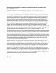 Research paper thumbnail of The Functional Connectivity (FC) in Medical vs. Psychological Therapeutic Interventions in EEG Neurocognition Responses  Defined by Medical Codes in Speech Pathology, Psychology, and Expressive Art Therapies draft abstract