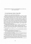 Research paper thumbnail of Korespondencja Romana Statkowskiego z lat 1899–1913 [Roman Statkowski's correspondence from the period 1899–1913]