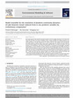 Research paper thumbnail of Model ensemble for the simulation of plankton community dynamics of Lake Kinneret (Israel) induced from in situ predictor variables by evolutionary computation q