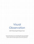 Research paper thumbnail of Visual Observation