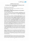 Research paper thumbnail of COVID19 and Latin America: Social Impact, Policies and a Fiscal Case for an Emergency Social Protection Floor