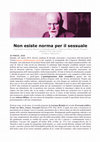 Research paper thumbnail of Non esiste norma per il sessuale, recensione a 'Il sessuale politico' di Marco Tabacchini, Malora, 30 marzo 2020