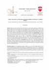 Research paper thumbnail of Turkish Studies -Language and Literature Türkiye Türkçesinde {-sa} Biçimbirimi Dışında Koşul Bildiren Söz Dizimsel ve Sözlüksel Birimler 1 Syntactic and Lexical Units That Express Conditional Except The Morpheme {-sa} in Turkish