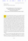 Research paper thumbnail of THE PROBLEM OF UNCONSCIOUS PERCEPTION IN THE EARLY ENLIGHTENMENT: THE CASE OF DAVID-RENAUD BOULLIER