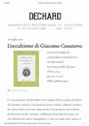 Research paper thumbnail of L'occultismo di Giacomo Casanova