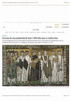 Research paper thumbnail of 'Escenas de una pandemia de hace 1.500 años que se repiten hoy' | Cultura | EL PAÍS, by Vicente G. Olaya (Madrid, April 11th 2020)