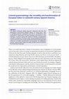 Research paper thumbnail of Colonial grammatology: The versatility and transformation of European letters in sixteenth-century Spanish America.