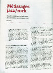 Research paper thumbnail of MICHEL Métissages Jazz Rock