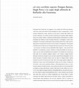 Research paper thumbnail of "A very excellent copyst": Pompeo Batoni, Hugh Percy e le copie degli affreschi di Raffaello alla Farnesina