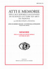 Research paper thumbnail of Due testamenti padovani in volgare di metà Trecento, in «Atti e Memorie dell'Accademia Galileiana di Scienze, Lettere ed Arti in Padova», a.a. 2018-2019, vol. 131, parte III, pp. 207-237