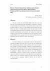 Research paper thumbnail of Darren Reid - Racial Transformations: Approaching Early Twentieth Century Racial Boundaries Through Buffalo ChildLong Lance and Grey Owl