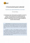 Research paper thumbnail of L'inconscient post-colonial