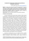 Research paper thumbnail of Os arquivos da Arquivologia: fontes para uma história do pensamento arquivístico