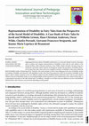 Research paper thumbnail of Representation of Disability in Fairy Tales from the Perspective of the Social Model of Disability. A Case Study of Fairy Tales by Jacob and Wilhelm Grimm, Hans Christian Andersen, Oscar Wilde, Charles Perrault, Giovanni Francesco Straparola, and Jeanne-Marie Leprince de Beaumont