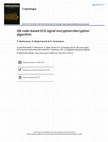 Research paper thumbnail of QR code-based ECG signal encryption/decryption algorithm