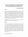 Research paper thumbnail of Lawyers and their freedom of establishment and access to the profession. New perspectives and still existing restrictions: the case of Italy