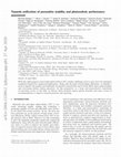 Research paper thumbnail of Towards unification of perovskite stability and photovoltaic performance assessment