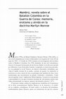 Research paper thumbnail of (2007) Mambrú, novela sobre el Batallón Colombia en la Guerra de Corea