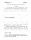 Research paper thumbnail of La existencia de la mitigacion de los danos en la Legislacion mexicana