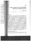 Research paper thumbnail of Urban Industrial Contamination and Environmental Justice