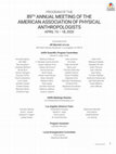 Research paper thumbnail of "Flowers born to blush unseen: The biological and cultural context of fetal and perinatal mortality in 18th-19th century South Shields, England" (AAPA 2020 Abstract)