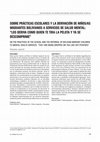 Research paper thumbnail of Sobre la derivación de niños/as migrantes a servicios de salud mental desde el sector de educación: “los deriva como quien te tira la pelota y ya se descomprime”