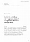 Research paper thumbnail of Inside the Outsider's Ear - Hyperacousia and Marginalized Character Identification