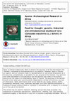 Research paper thumbnail of Food for thought: genetic, historical and ethnobotanical studies of taro (Colocasia esculenta (L.) Schott) in Africa