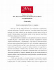 Research paper thumbnail of Call for Papers - Narrativa criminal en(tre) México y la Argentina - iMex - 2020