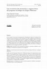 Research paper thumbnail of Una reconstrucción metateórica y arquitectónica del programa sociológico de Jürgen Habermas