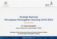 Research paper thumbnail of Strategi Nasional Percepatan Pencegahan Stunting 2018-2024