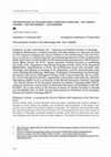 Research paper thumbnail of THE IMPORTANCE OF STUDYING EARLY CHRISTIAN LITERATURE -THE CHURCH FATHERS -FOR THE PRESENT* 574 -AN INTERVIEW