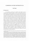 Research paper thumbnail of Le problème de la sécurité chez Michel Foucault