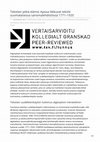 Research paper thumbnail of Tekstien pitkä elämä: Ajassa liikkuvat tekstit suomalaisessa sanomalehdistössä 1771-1920