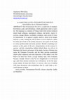 Research paper thumbnail of "Η ανώνυμη σάτιρα 'Testamentum Porcelli': νοούμενα και υπονοούμενα"