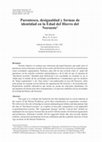 Research paper thumbnail of parentesco desigualdad y formas de identidad en la Edad del Hierro del Noroeste