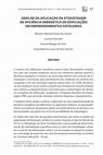 Research paper thumbnail of ANÁLISE DA APLICAÇÃO DA ETIQUETAGEM DE EFICIÊNCIA ENERGÉTICA DE EDIFICAÇÕES EM EMPREENDIMENTOS HOTELEIROS