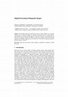 Research paper thumbnail of Digital Processing of Diagnostic Images