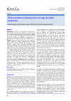 Research paper thumbnail of Clinical concerns of hearing loss in old age: an Indian perspective