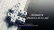 Research paper thumbnail of COVENANTS "Mitigantes de Riesgos"